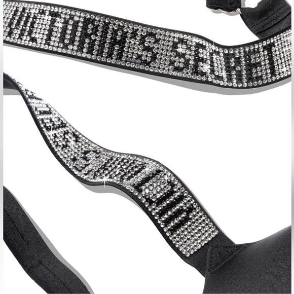 Victorias Secret Swim Bombshell Shine Strap Add-2-Cups Push Up Bikini Top - Picture 4 of 4